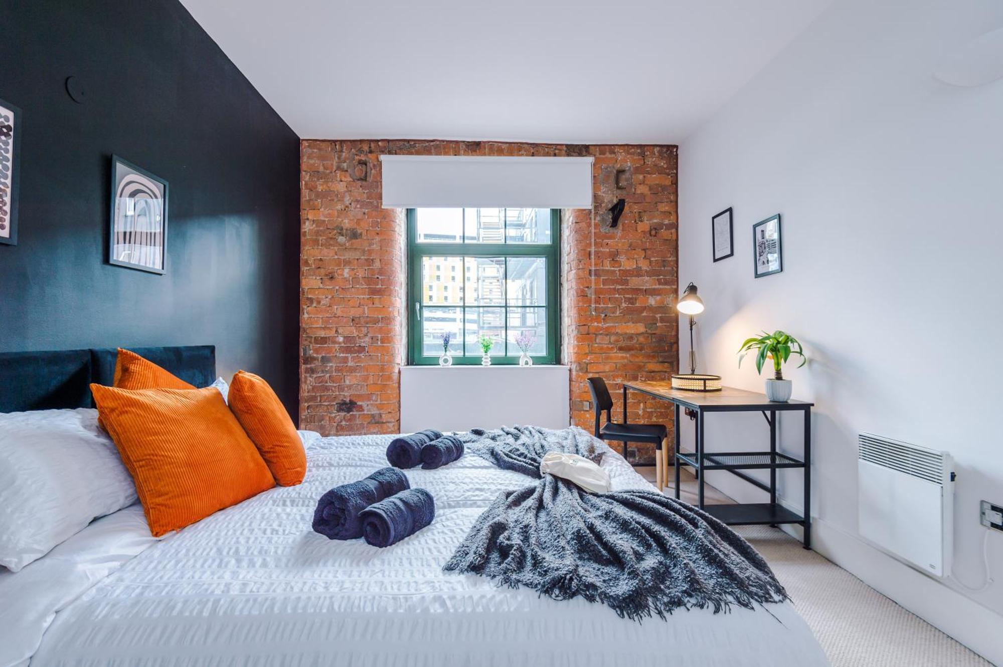 Apartment Converted Mill, Stylish In Castlefield Manchester