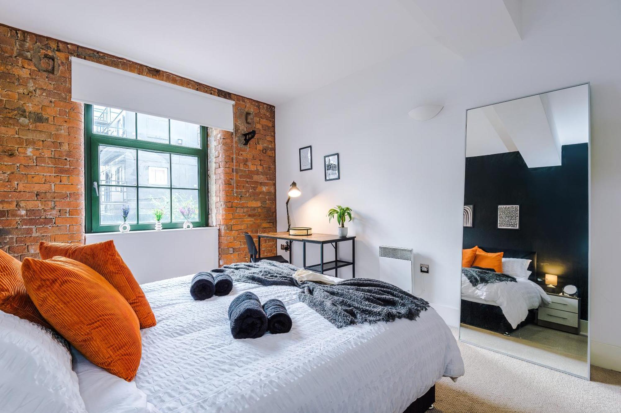 Apartment Converted Mill, Stylish In Castlefield Manchester