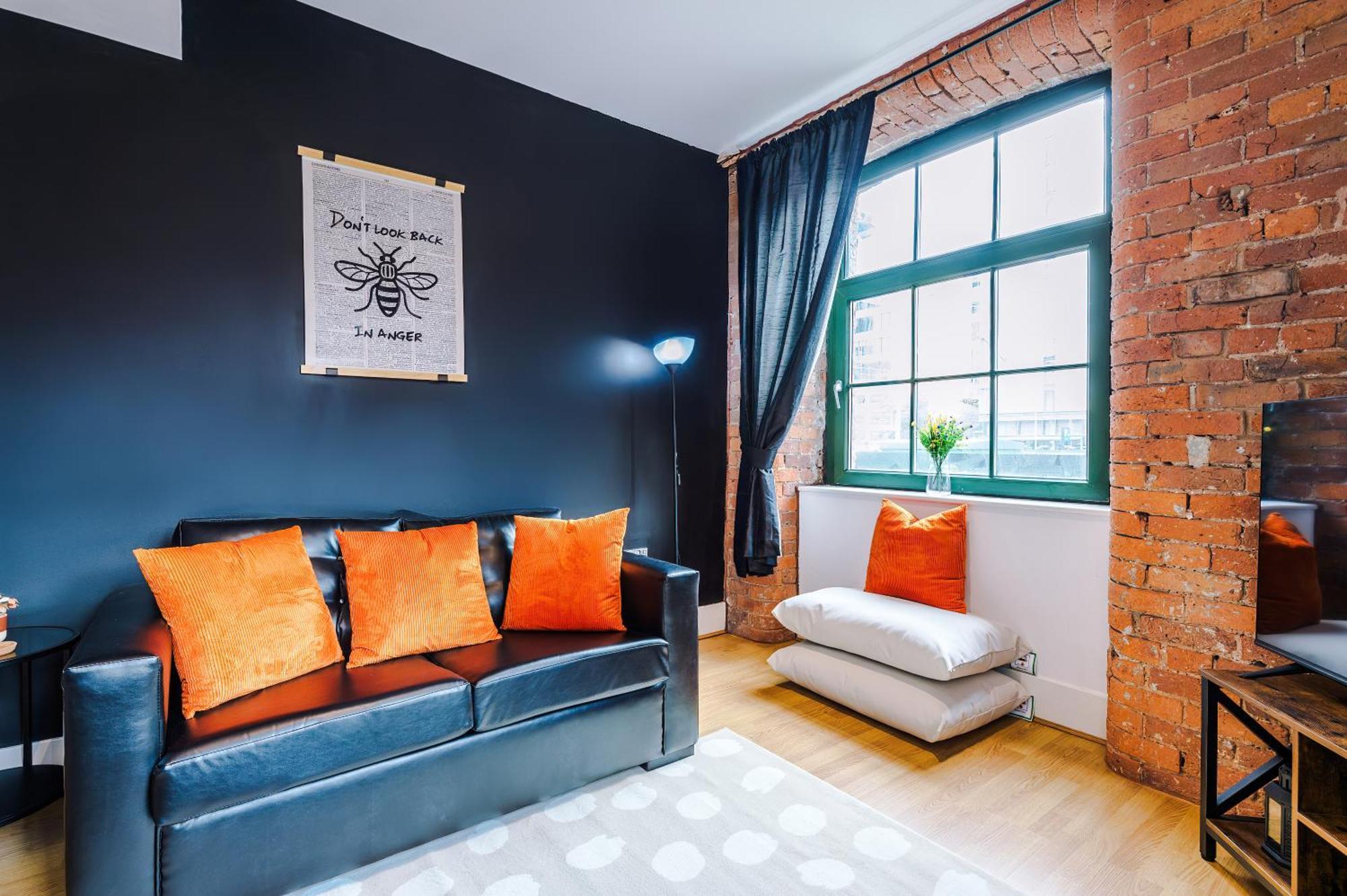 Apartment Converted Mill, Stylish In Castlefield *